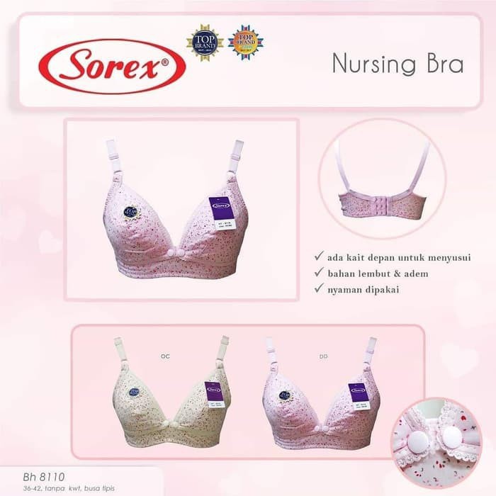 BH Sorex Menyusui 8110 | Nursing Bra Sorex | Sport Bra Menyusui | Sguna