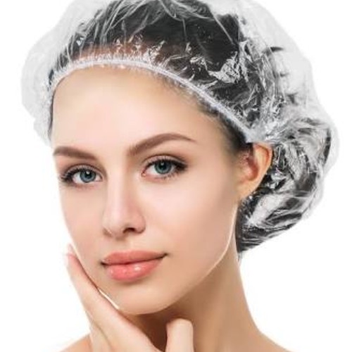 Termurah Shower Cap Plastik / Penutup Kepala Plastik Mandi dll / Shower Cap Plastik Topi Mandi Hotel