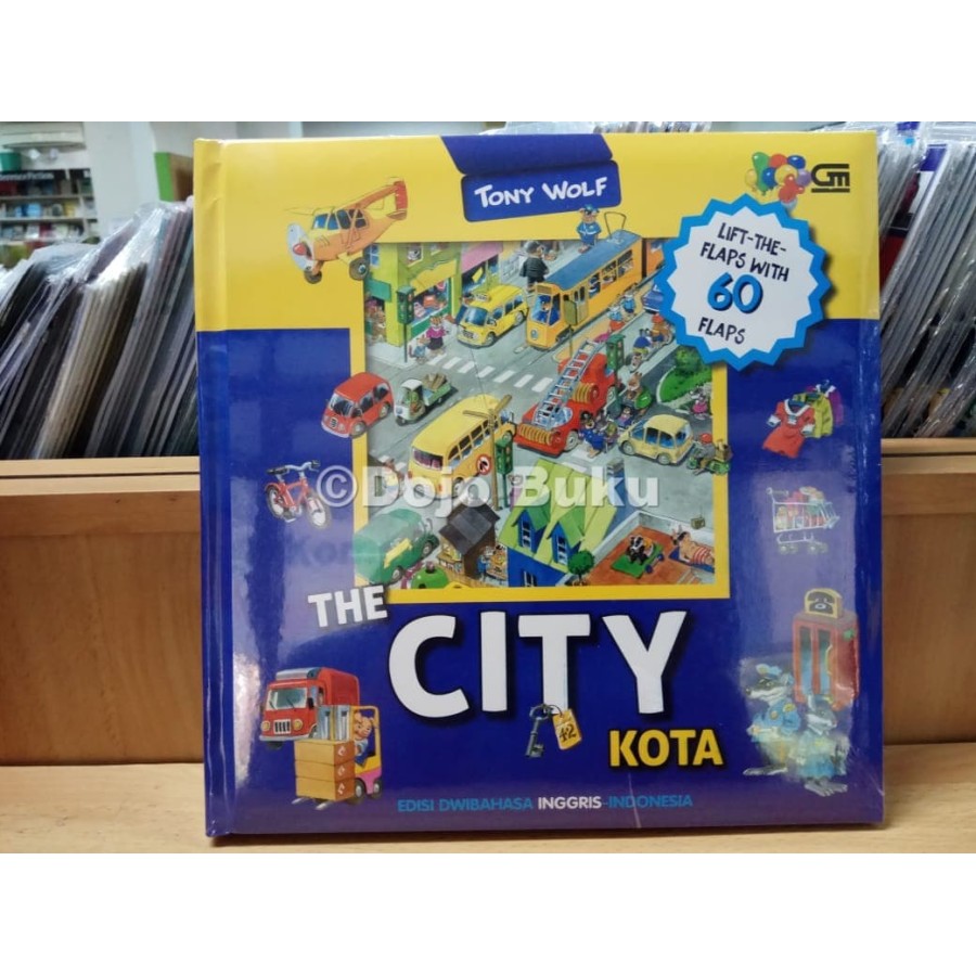 Seri Tony Wolf ( Boardbook edisi Dwibahasa )