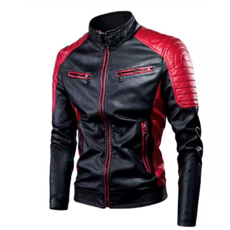 Jaket Kulit Asli Faux Leather Premium