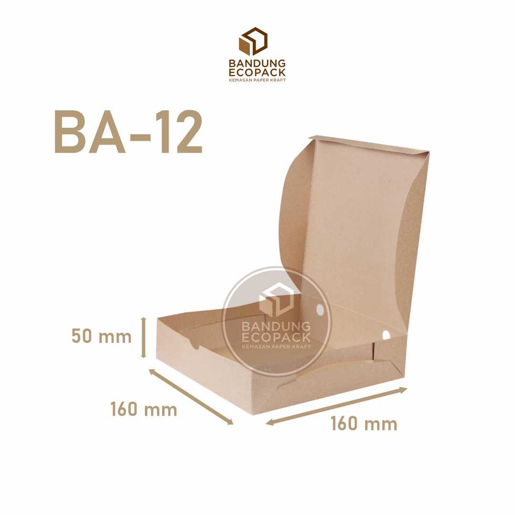 

(FREE DESAIN!!!) Box Pizza/Snack/Donut/Bolu Full Laminasi BA-12