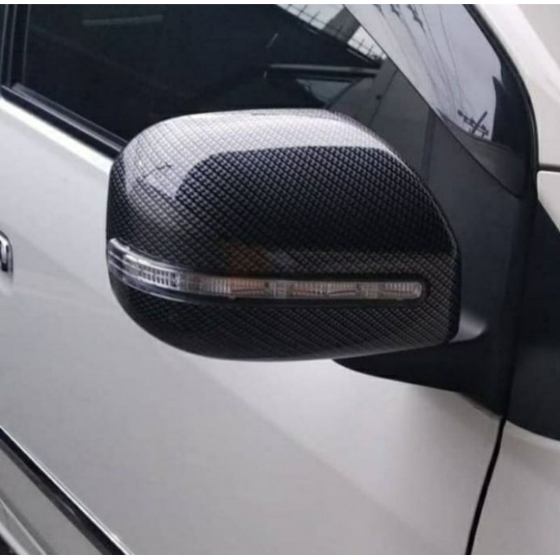 COVER SPION / COVER  MIROR ALL NEW AVANZA CARBON.