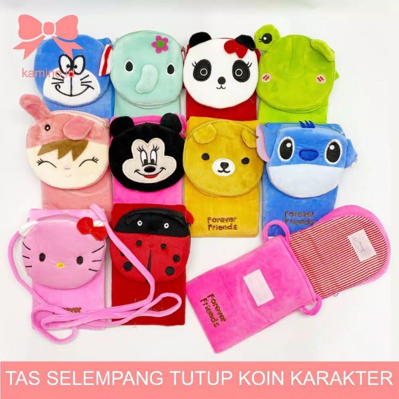 tas selempang anak buat hp/tas selempang import lembuat 1&2 ruang