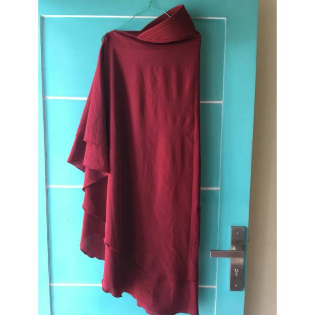 Preloved khimar 2layer