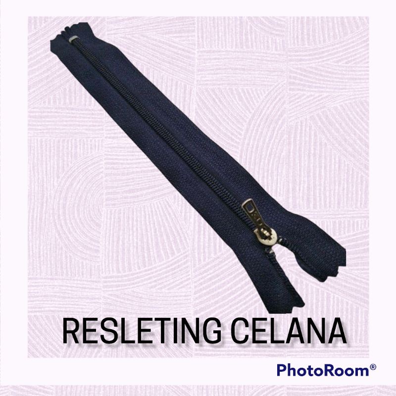 Resleting Celana Kualitas Impor Warna Hitam Polos Ukuran 20 cm Harga Grosir Murah Bisa COD Gratis Ongkir