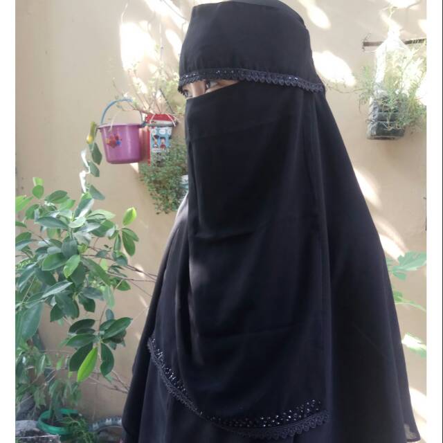 NIQOB PONI RACHEL niqab bandana poni nikop temboro nikob viral