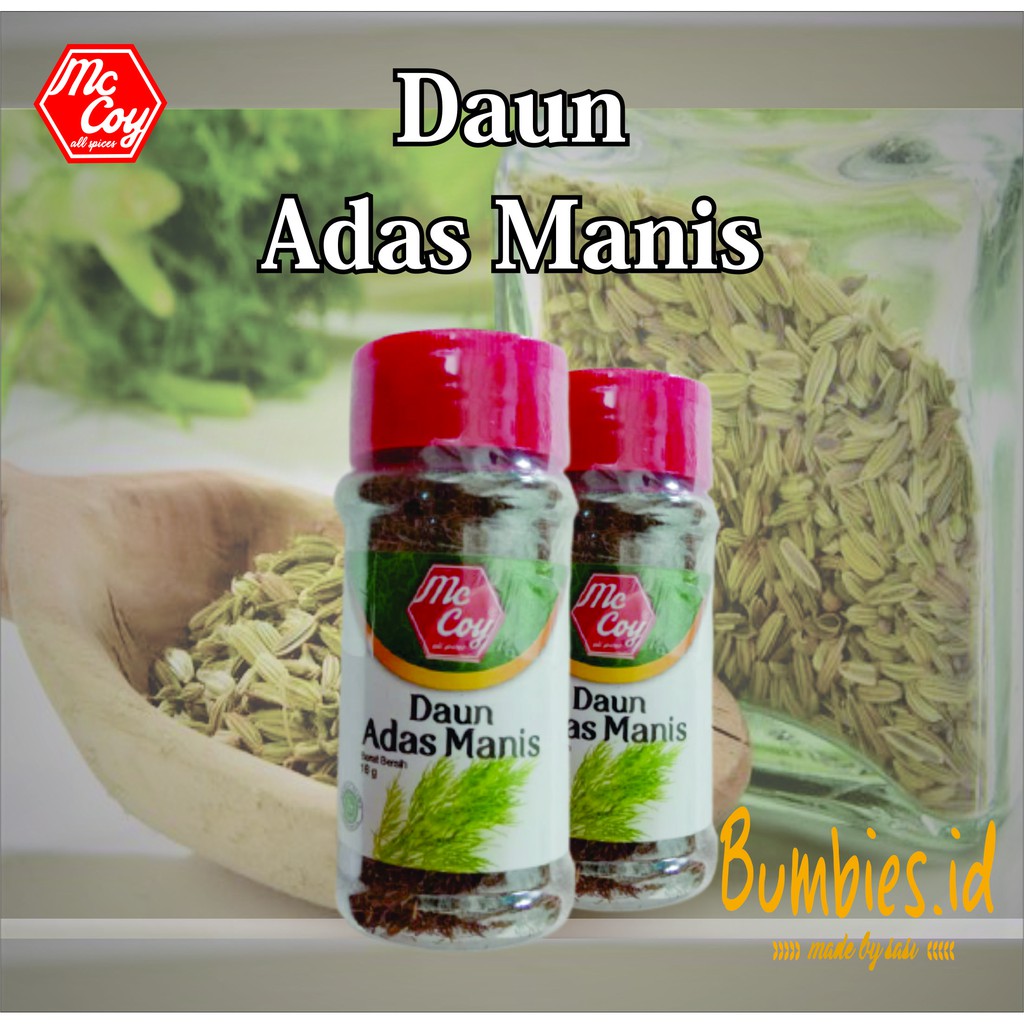 MC COY DRIED DILL LEAVES/ Daun Adas Manis Instan