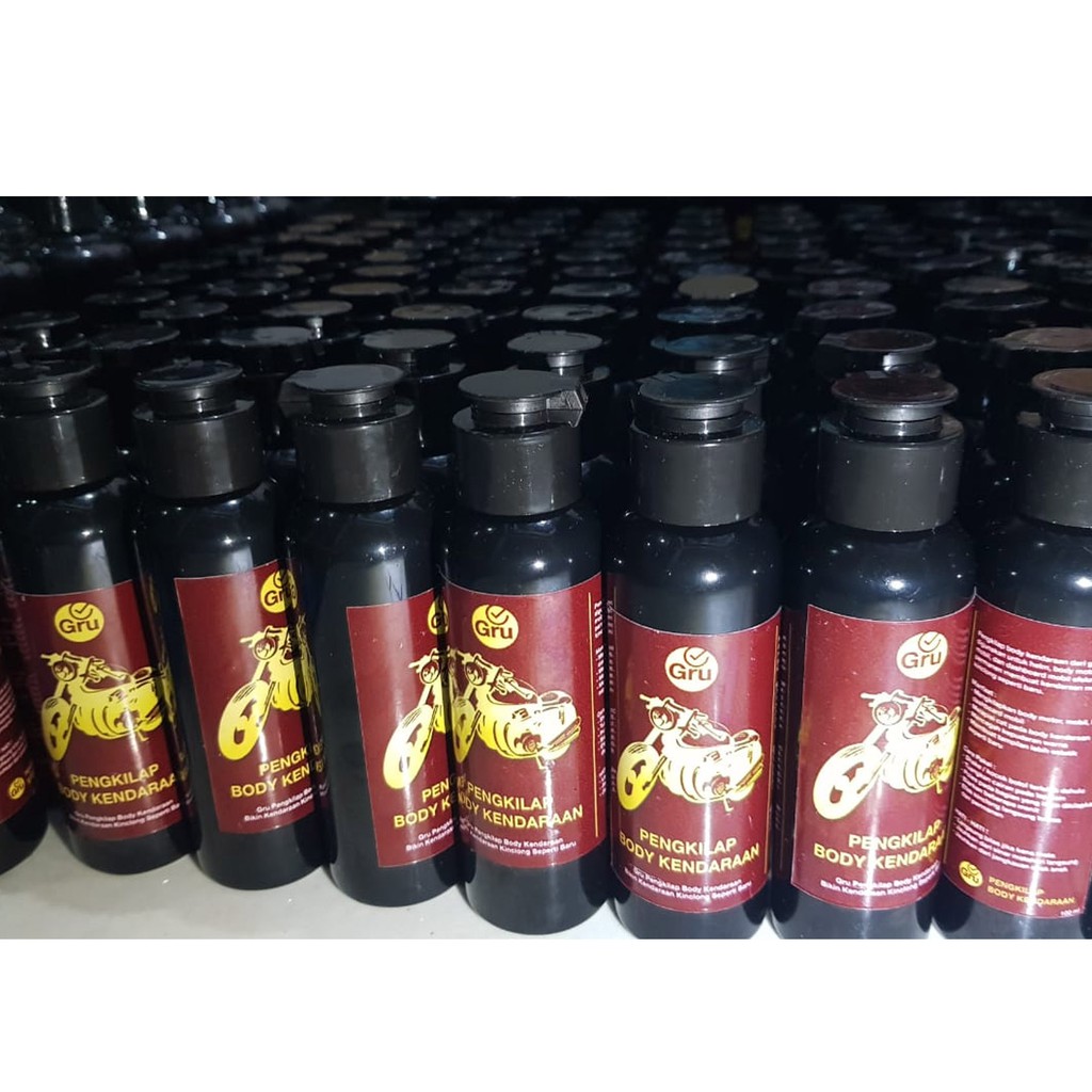 PENGKILAP BODY &amp; DASHBOARD 100 ml/Pengkilap body mobil motor efek daun talas permanen