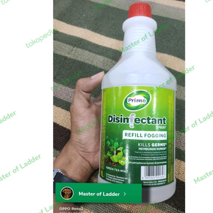 Cairan Fogging Liquid/Cairan Disinfektan Fogging