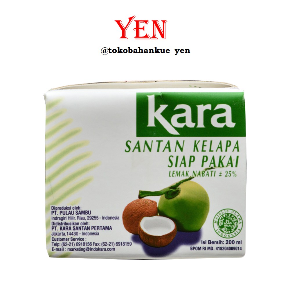 

Kara Santan Kelapa 200 ml