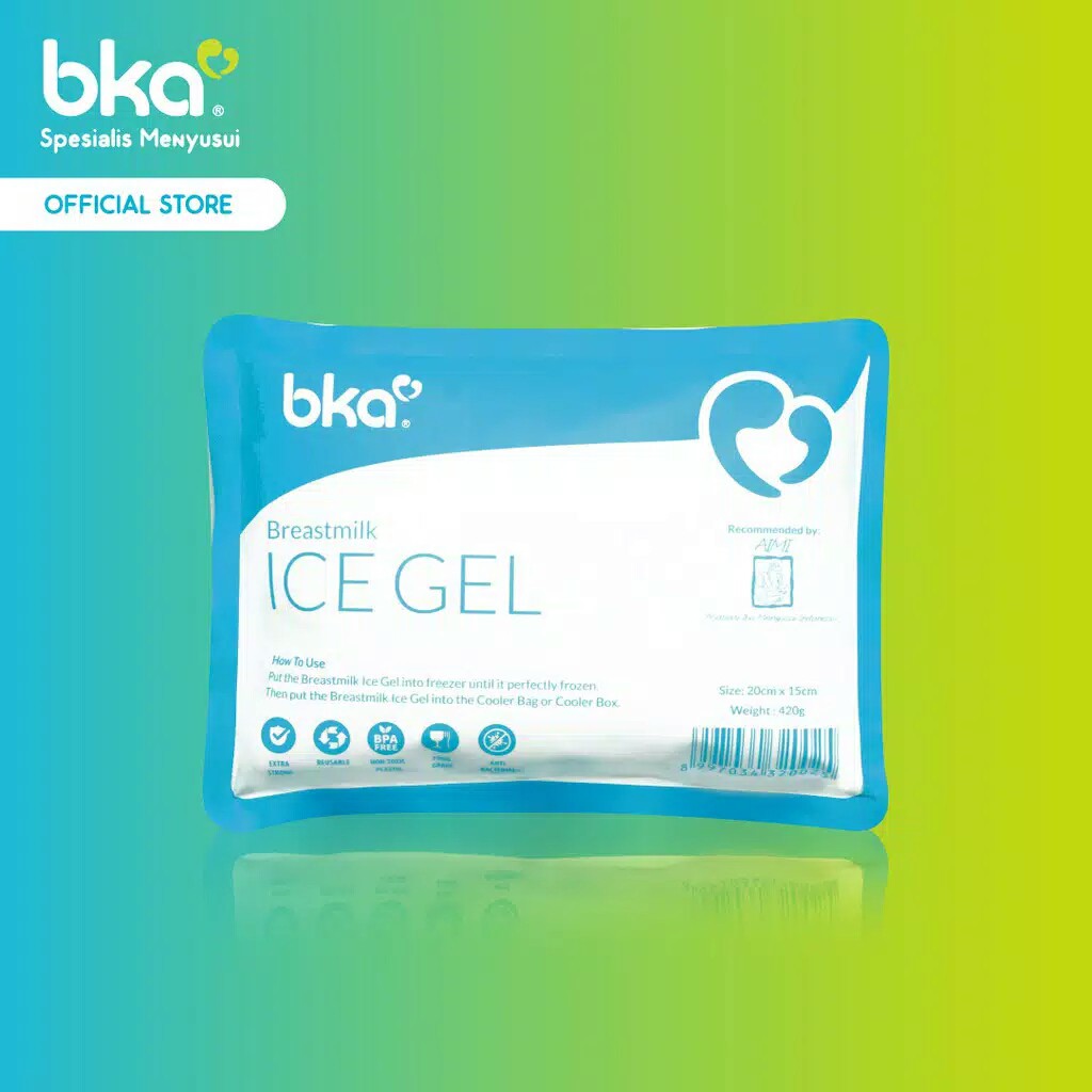 BKA Ice Gel Pendingin ASI es cooler bag es gel