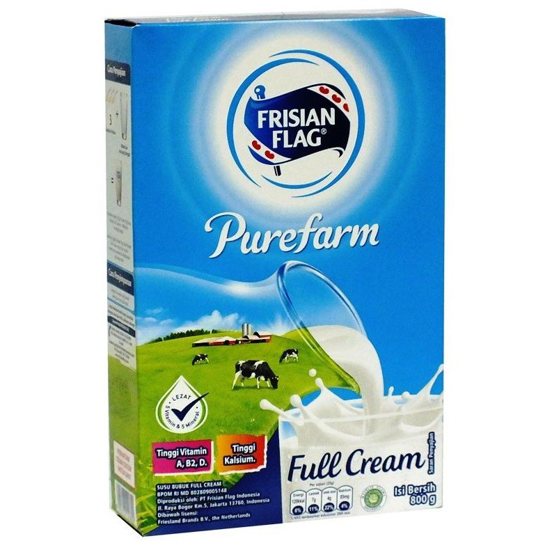 

(24948) SUSU BUBUK BENDERA 800GR FULL CREAM BOX