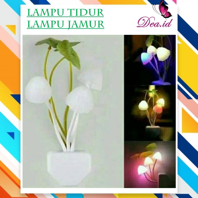 [DEASHOP] [LAMPU TIDUR/LAMPU TUMBLR/LAMPU JAMUR) Lampu SMART LED mushroom