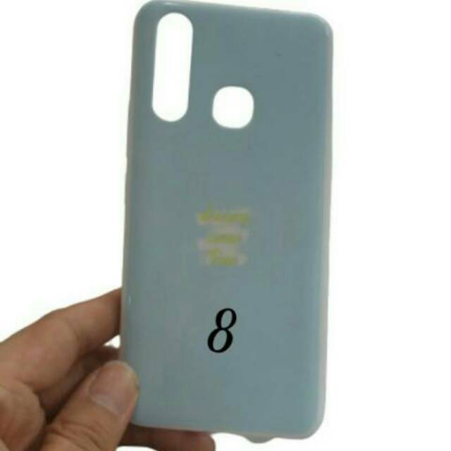 Case uv oil timbul macaron quotes Vivo Y19