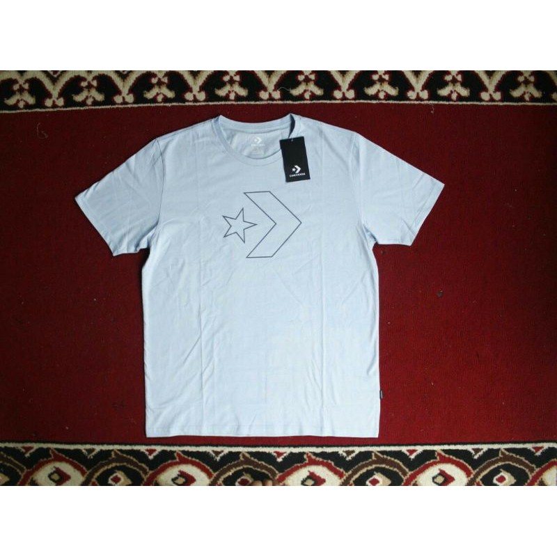 T-SHIRT CONVERSE OCEAN BLUE 100%ORIGINAL