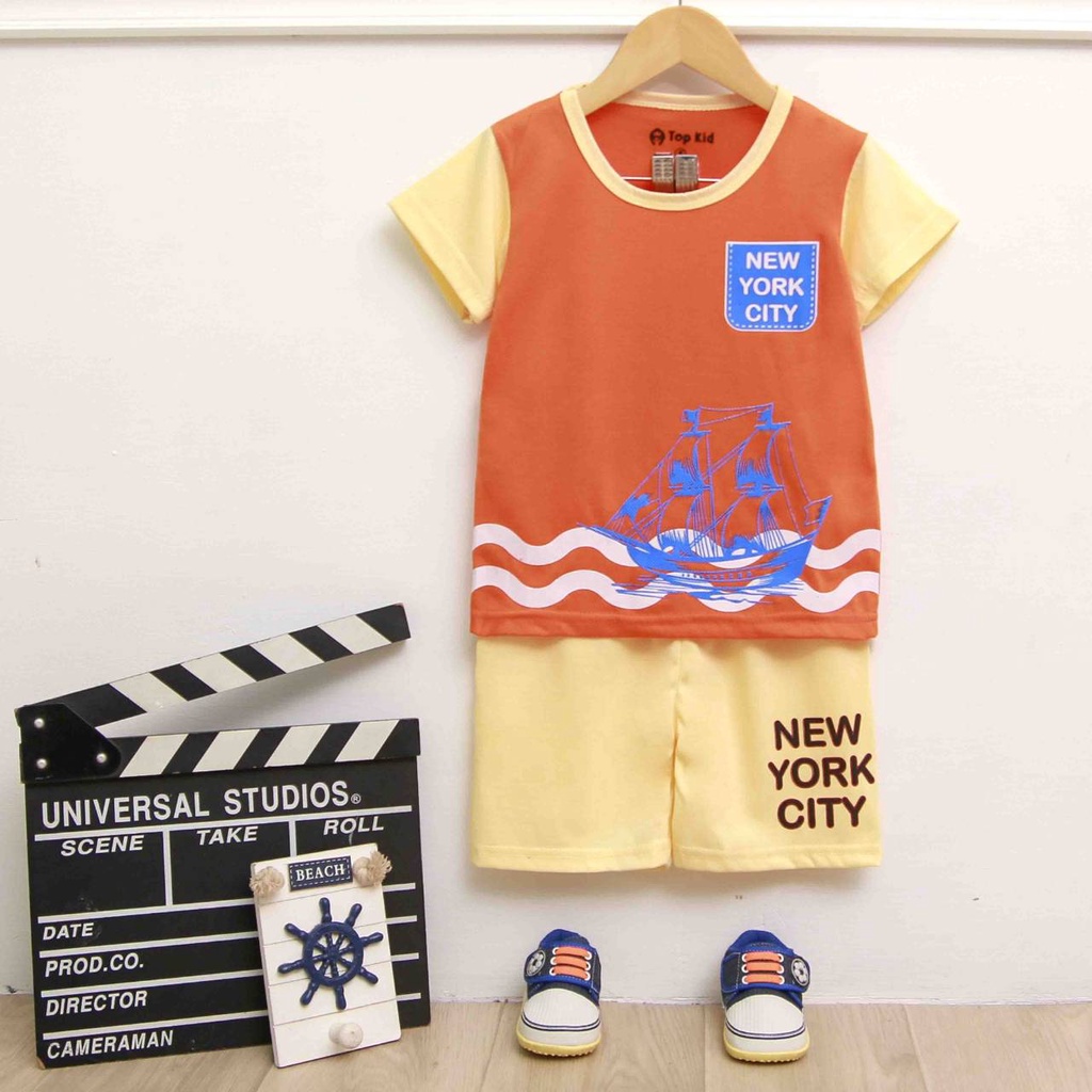 Top Kid Setelan Baju Anak Laki-Laki 2-9 Tahun 052
