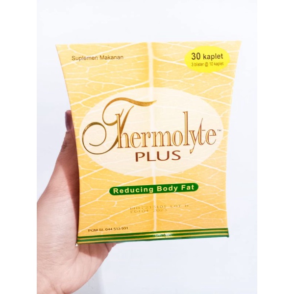 Thermolyte plus isi 30 dan 60 | suplemen pembantu menurunkan berat badan