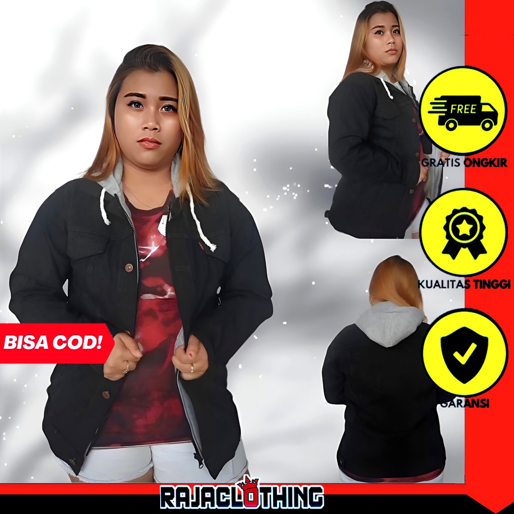 RCL - Jaket Denim Ariell Jaket Jeans Ariell Jaket Ariell Original Jaket Jeans ARIEL TERLARIS