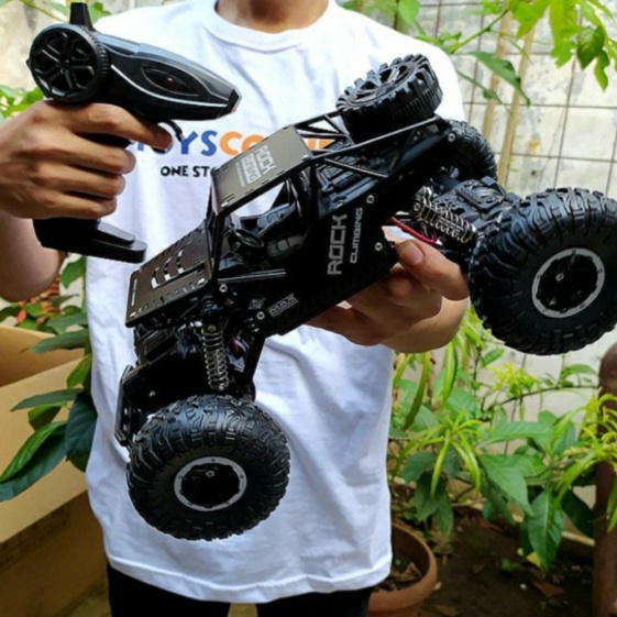 Jual Mobil Remote Control Rc Jeep Off Road Speed Climbing Remot Kontrol - Hitam Diskon
