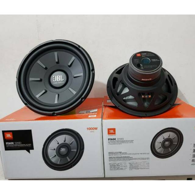 Subwofer JBL 12inch audio mobil salon mobil
