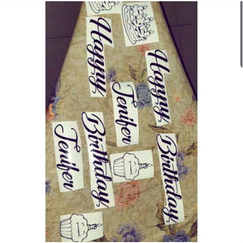 

Stiker custom/Stiker custom perhuruf
