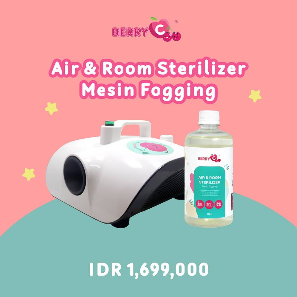 BerryC (Tevo BerryC) Mesin Fogging BerryC / Sterilizer / Liquid Fogging + cairan / liquid