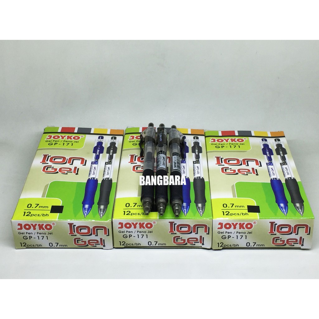 

Pulpen Joyko Ion Gel GP-171 Pena Gel 0.7mm