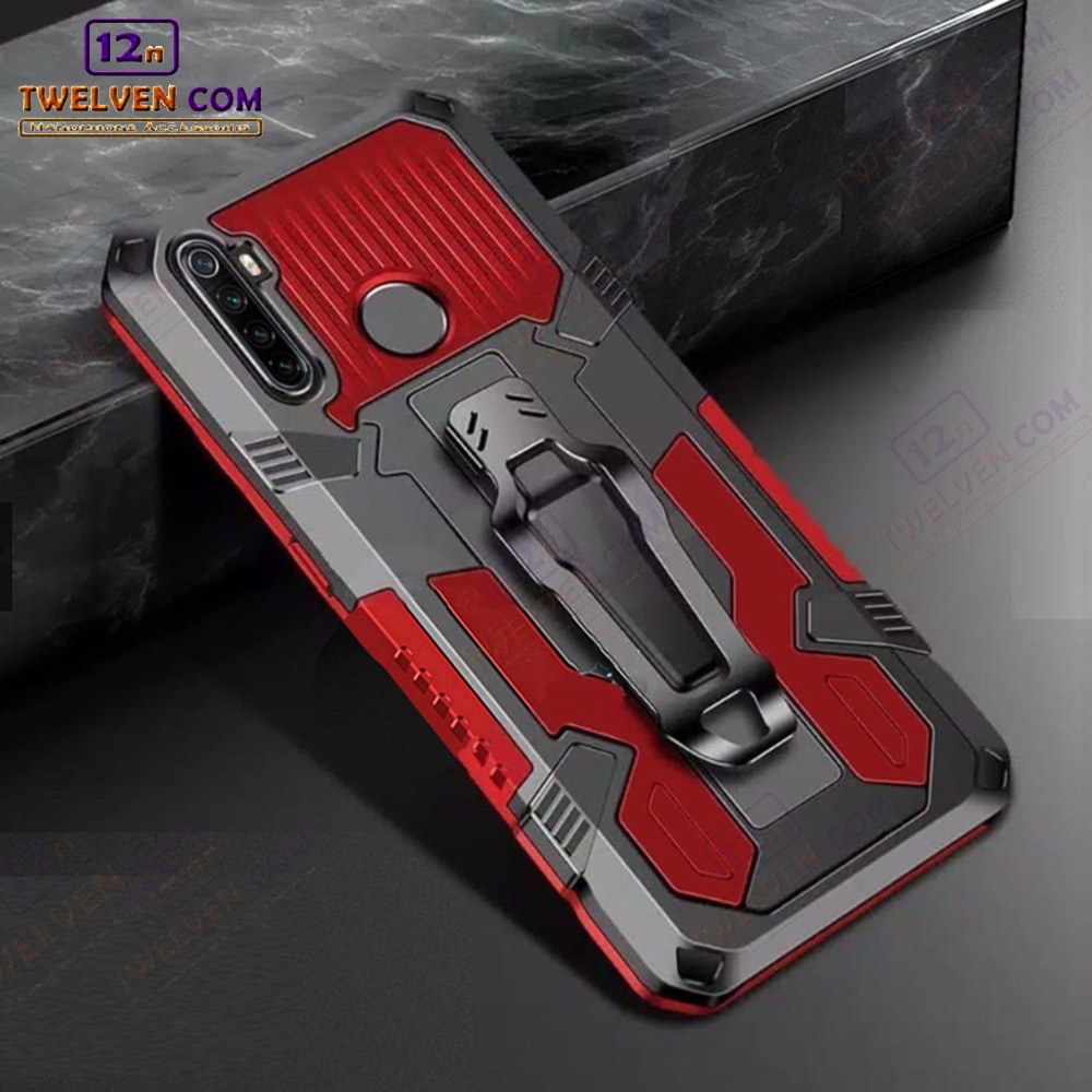 Case Shockproof Realme 5 Pro Armor Hardcase Stand Clip