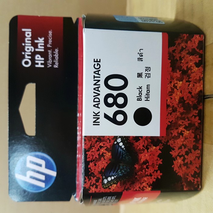 Tinta HP 680 Cartridge HP 680 Black &amp; HP 680 Colour RESMI ORIGINAL HP INDONESIA Tersedia Toko Fisik