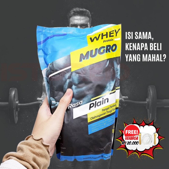 

MUGRO Suplemen Whey Protein Concentrate Susu Milk Powder 400g Original - Plain, 400g Suplemen Bpom Platinum Protein Susu Fitness Penggemuk Kapsul Pembentuk Otot Vitamin Fitness K0P1A0R5Y7 Whey Protein Penambah Berat Badan Obat Pembentuk Otot Pria Penggemu