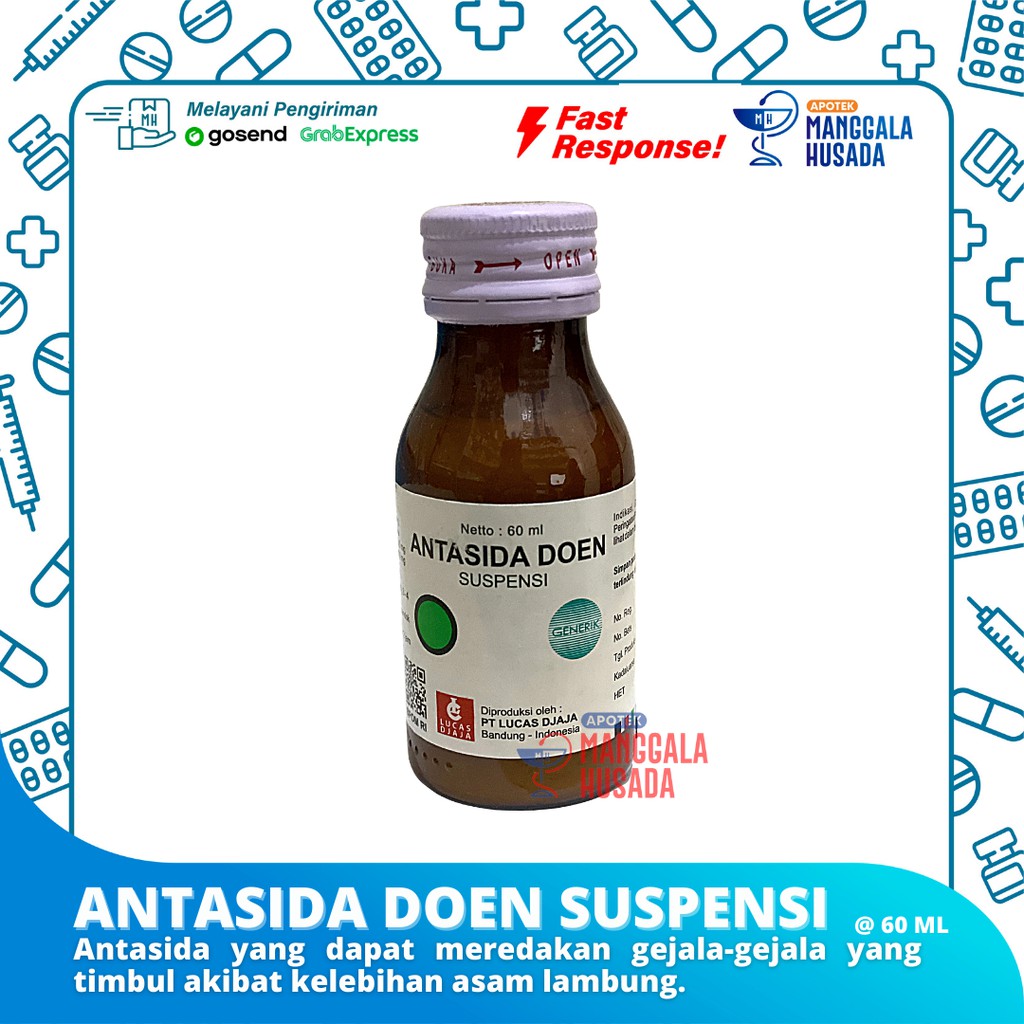 Jual ANTASIDA DOEN SUSPENSI LUCAS DJAJA PER BOTOL 60 ML Indonesia Shopee Indonesia