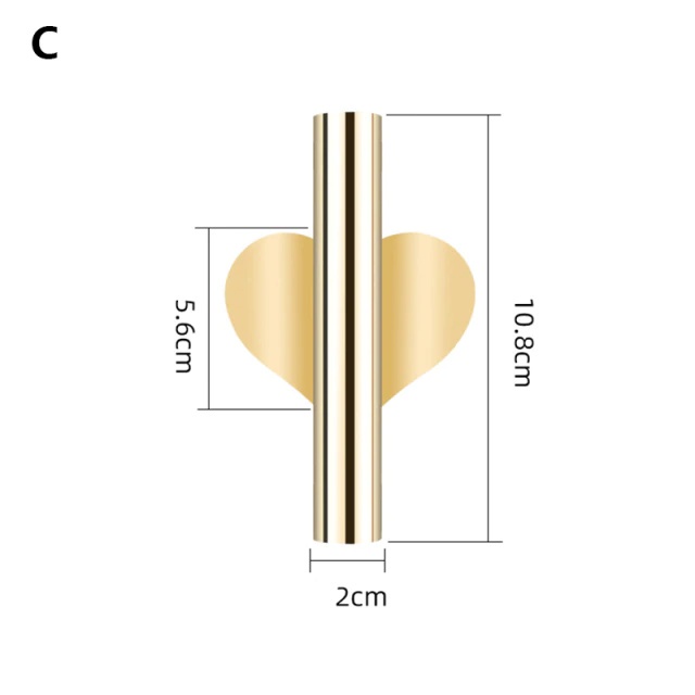 1 Pc Holder Vas Bunga Bahan Stainless steel Warna Rose Gold Untuk Dekorasi Pernikahan