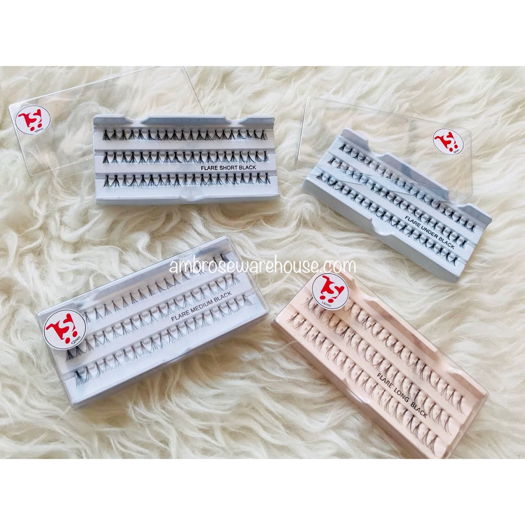 Paket lengkap individual lashes flare lashes extension ekstension eyelash extension russian eyelash