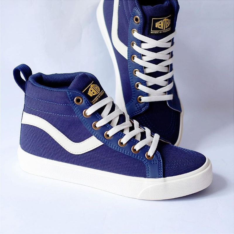 Ventela Republic high cut black natural grey navy white &amp; cream