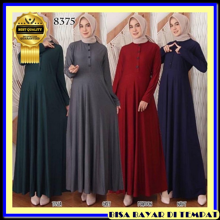 Games Baju Gamis Wanita Kekinian Baju Gamis Idulfitri Pakaian Perempuan Muslim Lebaran 2022 Bsju Mur