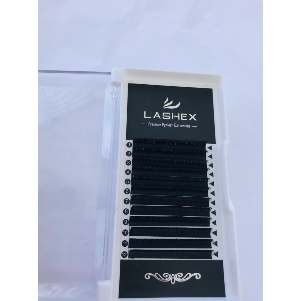 BULUMATA LASHEX BLACK MATTE RUSSIAN VOLUME LASHES MEGA VOLUME EYELASH EXTENSION / LASHEX EYELASH