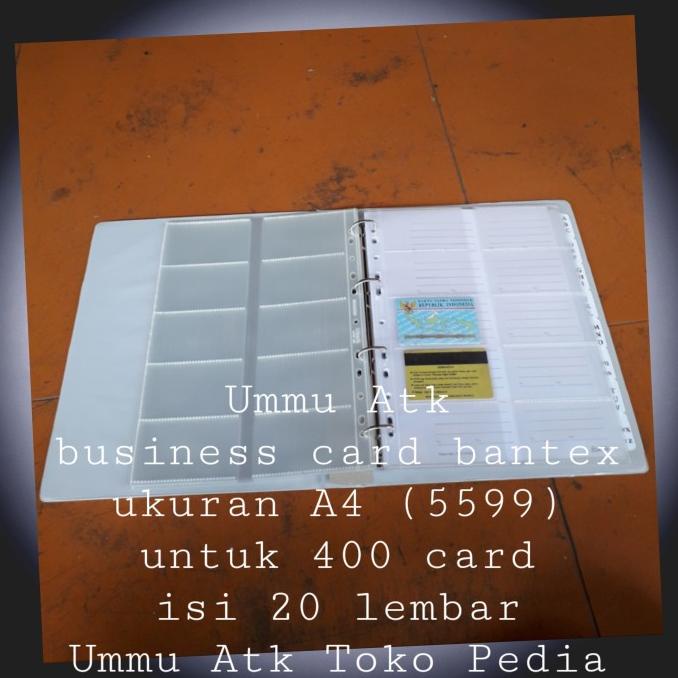 

Office & Stationery | Document Organizer | Business Card Bantex Album Kartu Nama Size A4 No Ref 5599. | Best Seller