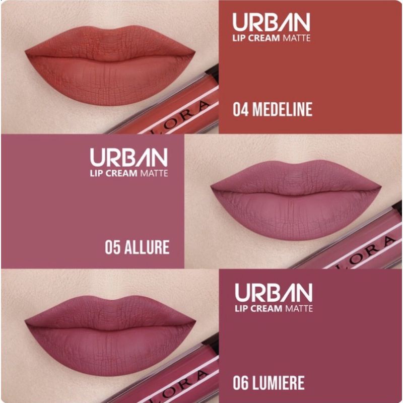 (COD) LIPCREAM IMPLORA URBAN READY 12 SET WARNA CUTE