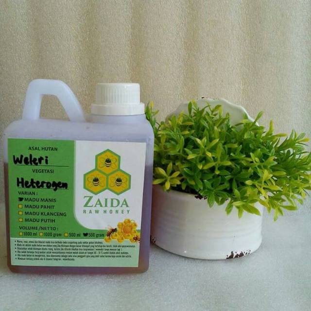 

Raw honey heterogen 500 ml
