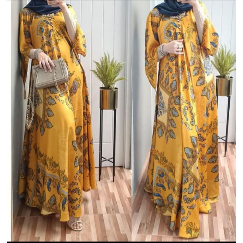 New Launch  LUNA MAYA DRESS BAHAN DIOR SILK - NEW DRESS