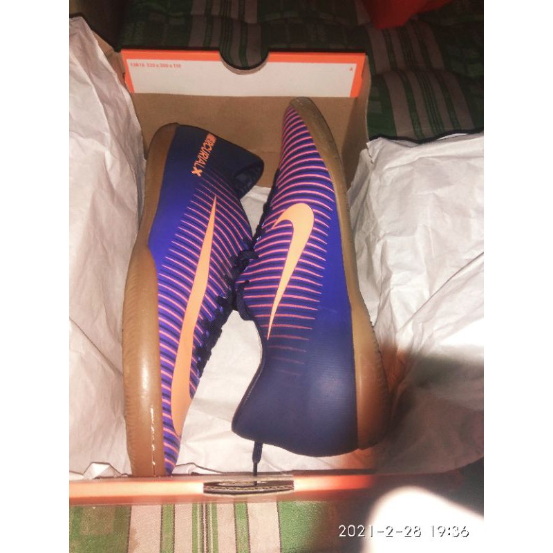 SEPATU FUTSAL NIKE MERCURIAL X VICTORY IC PURPLE DYNASTY/BRIGHT