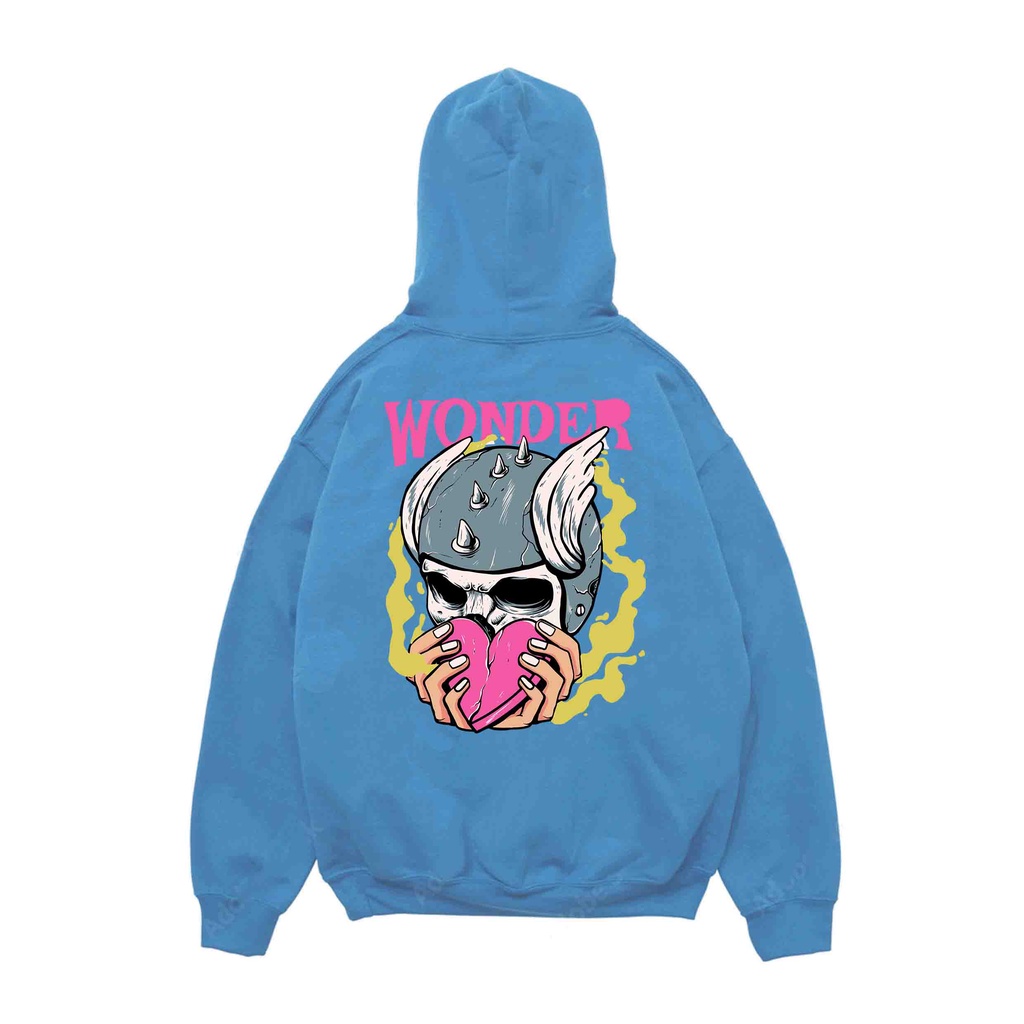 Hoodie Pria Wonder Sweater Pria Fleece Size M - XXL