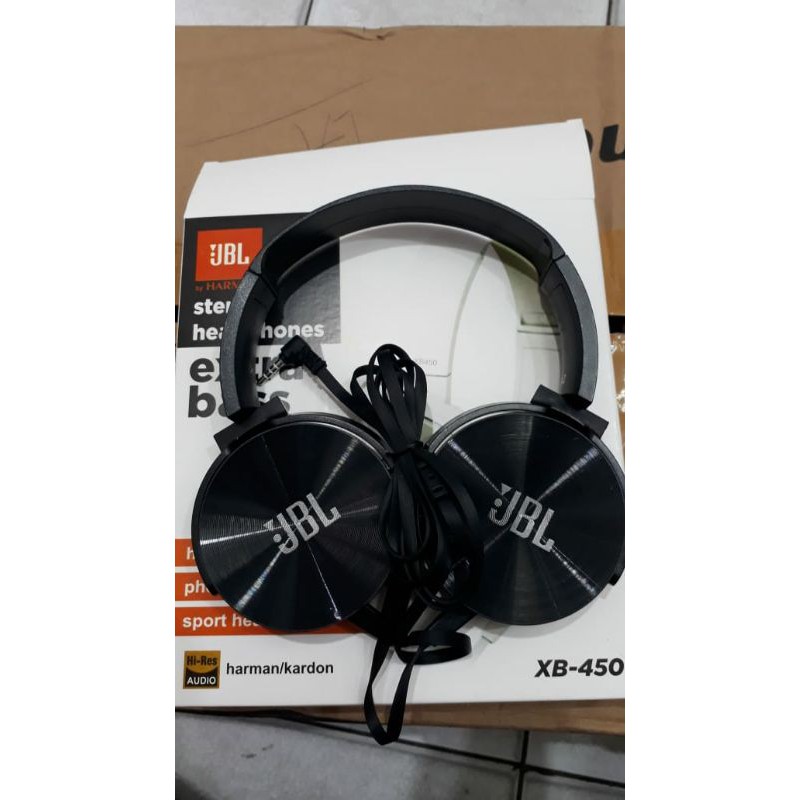 Headset Bando JBL Universal Jack Audio Bulat 3.5mm - Handset Handfree Headphone Earphone All