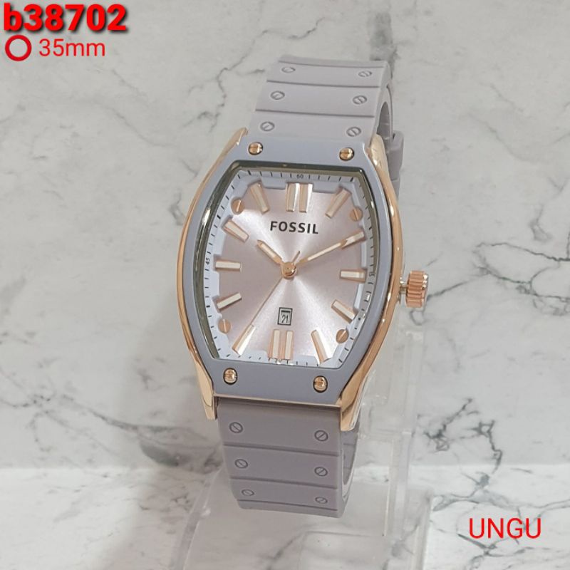 JAM TANGAN WANITA TERBARU ANTI AIR/JAM TANGAN FASHION WANITA TALI KARET