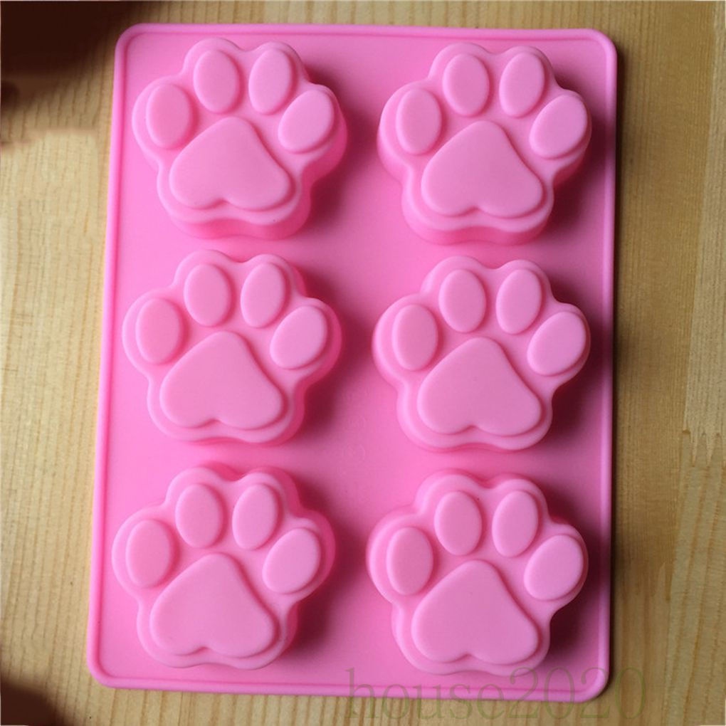 [house2020]Silicone Mold Animal Cat Claws Cake Decorating Chocolate Kitchen Cooking Cake Tools Food Dessert Making