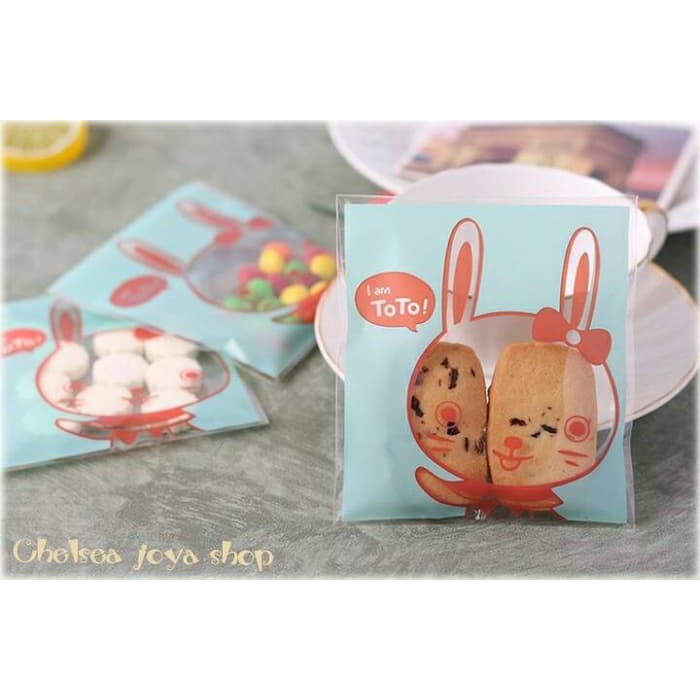 

Plastik bungkus kue- cookies- permen- roti- asesoris- fancy/10x10cm