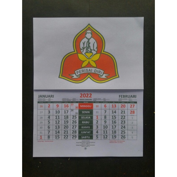 

Kalender 2022 Pencak Silat Perisai Diri