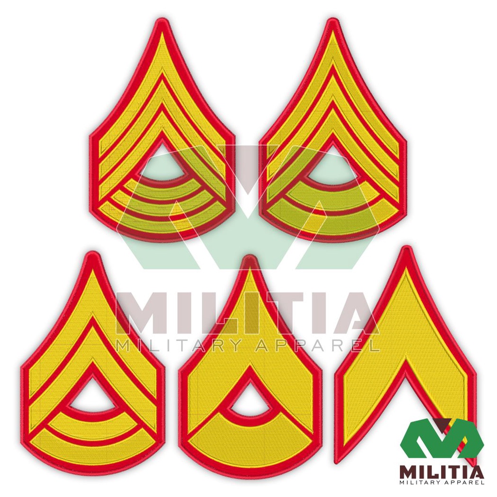 Sevron Bordir PDH PDL AKMIL AKPOL Akademi Militer Kepolisian