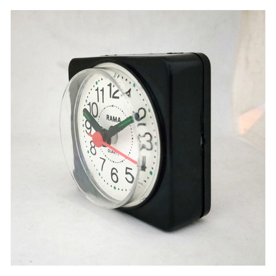 Jam Meja Mini Minimalis Desk Clock Table Clock Jam Mobil Free Baterai