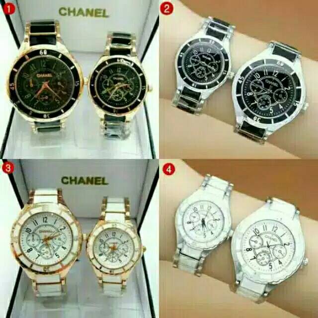 JAM TANGAN COUPLE CHN PROMO MURAH HARGA 1 PCS